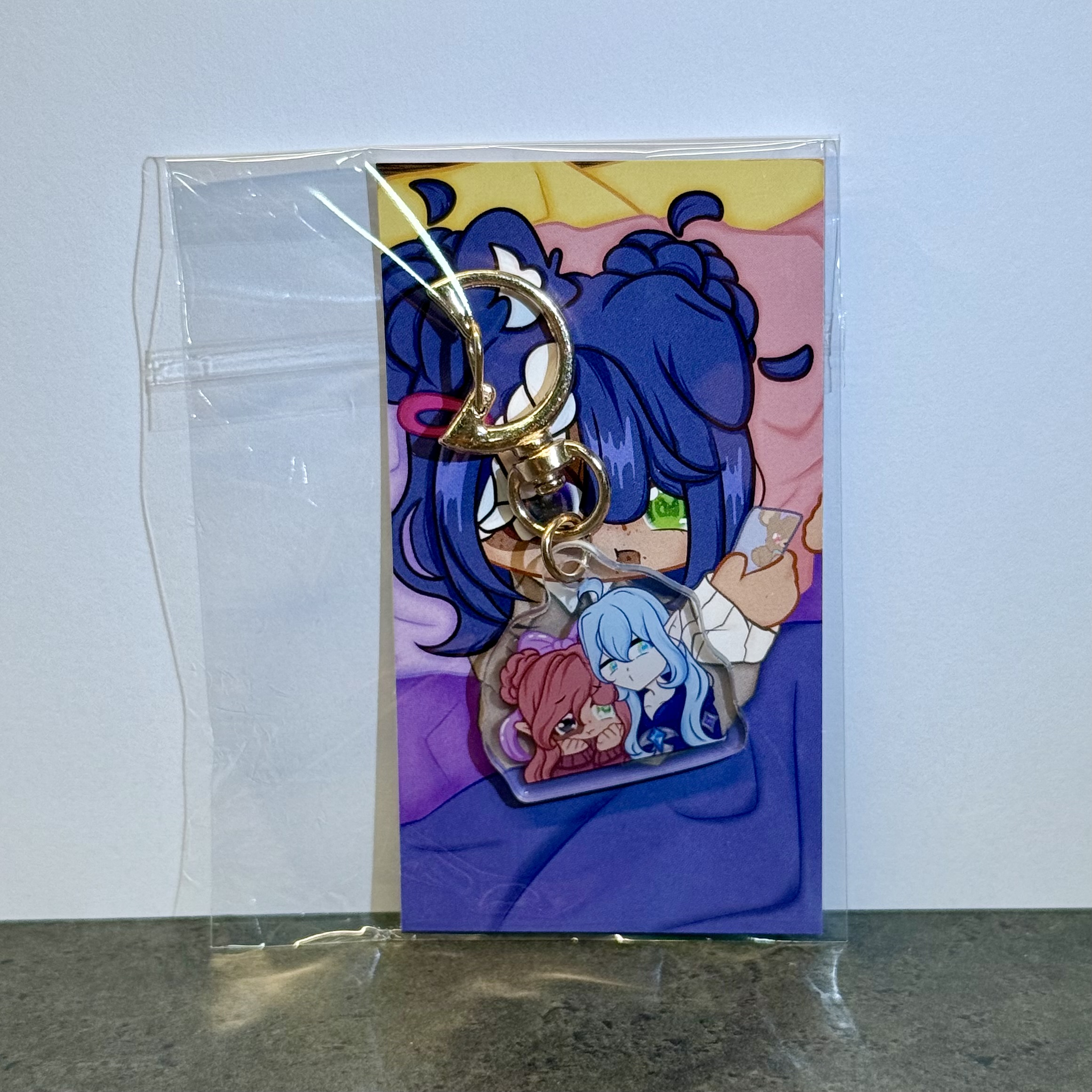 Cookie & Mikuno Keychain